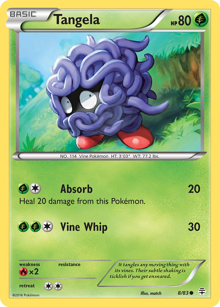 Tangela (8/83) [XY: Generations] | GnG Games