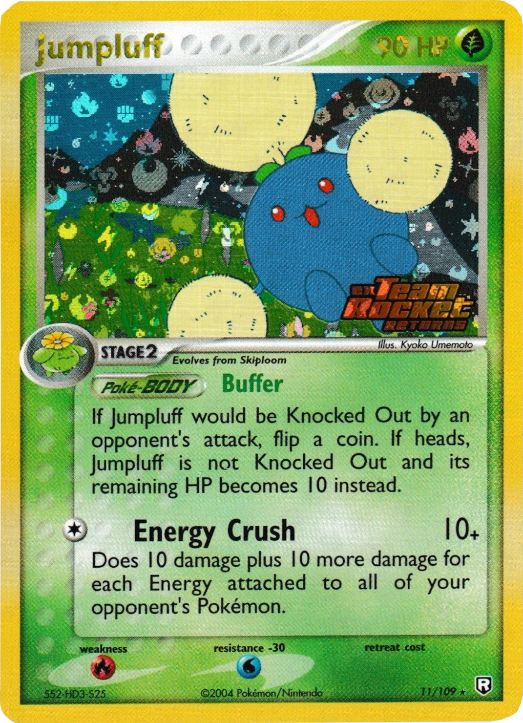 Jumpluff (11/109) (Stamped) [EX: Team Rocket Returns] | GnG Games