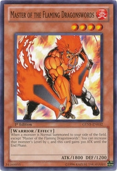 Master of the Flaming Dragonswords [GENF-EN032] Common | GnG Games