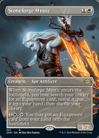 Stoneforge Mystic (Borderless) [Double Masters] | GnG Games