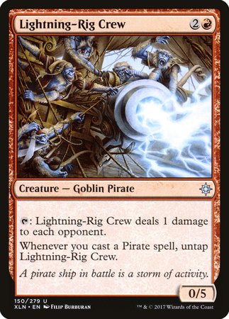 Lightning-Rig Crew [Ixalan] | GnG Games