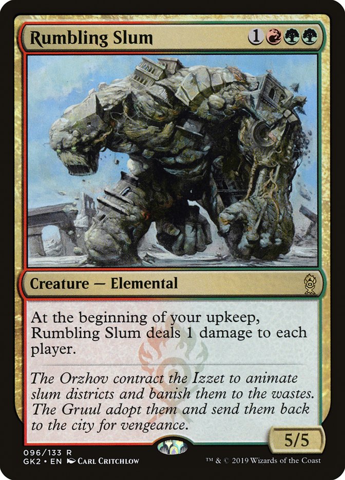 Rumbling Slum [Ravnica Allegiance Guild Kit] | GnG Games