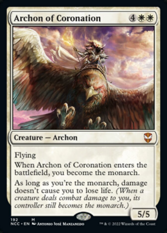 Archon of Coronation [Streets of New Capenna Commander] | GnG Games