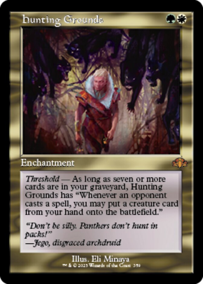 Hunting Grounds (Retro) [Dominaria Remastered] | GnG Games