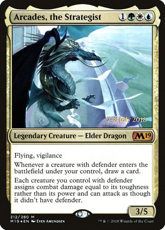 Arcades, the Strategist [Core Set 2019 Promos] | GnG Games