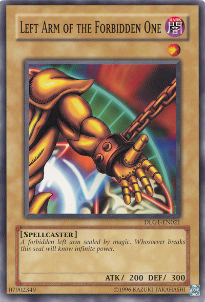 Left Arm of the Forbidden One [DLG1-EN021] Common | GnG Games