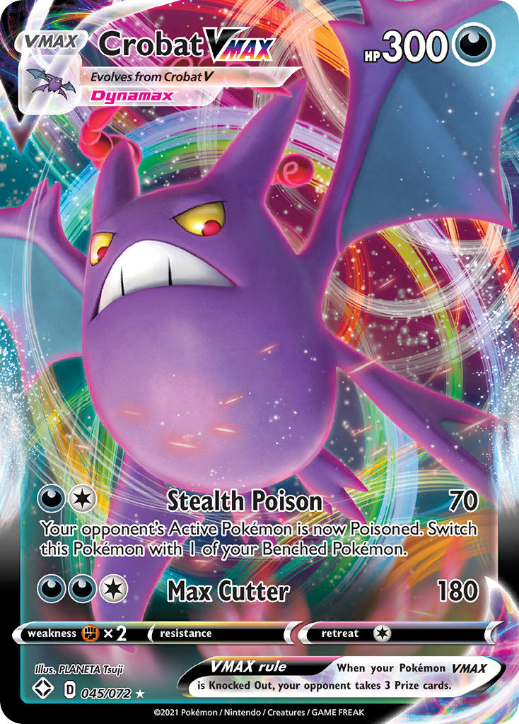 Crobat VMAX (045/072) [Sword & Shield: Shining Fates] | GnG Games