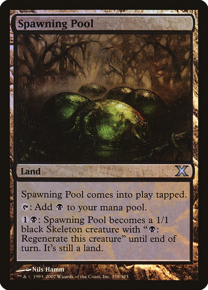 Spawning Pool (Premium Foil) [Tenth Edition] | GnG Games