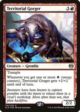 Territorial Gorger [Kaladesh Promos] | GnG Games