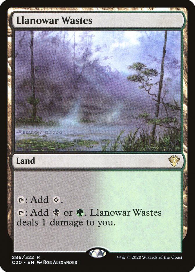 Llanowar Wastes [Commander 2020] | GnG Games