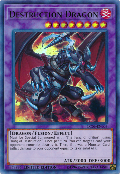 Destruction Dragon - LC06-EN003 [LC06-EN003] Ultra Rare | GnG Games