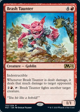 Brash Taunter [Core Set 2021] | GnG Games