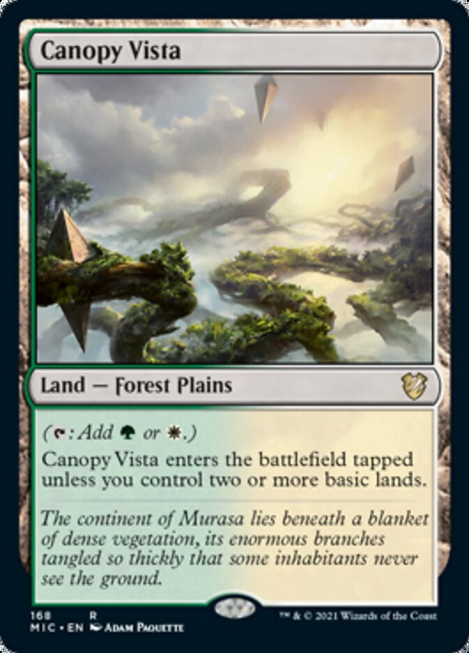 Canopy Vista [Innistrad: Midnight Hunt Commander] | GnG Games