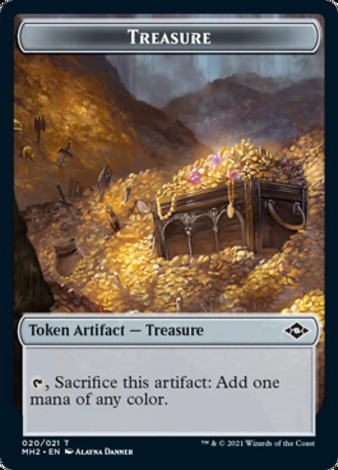 Treasure Token (#20) [Modern Horizons 2 Tokens] | GnG Games