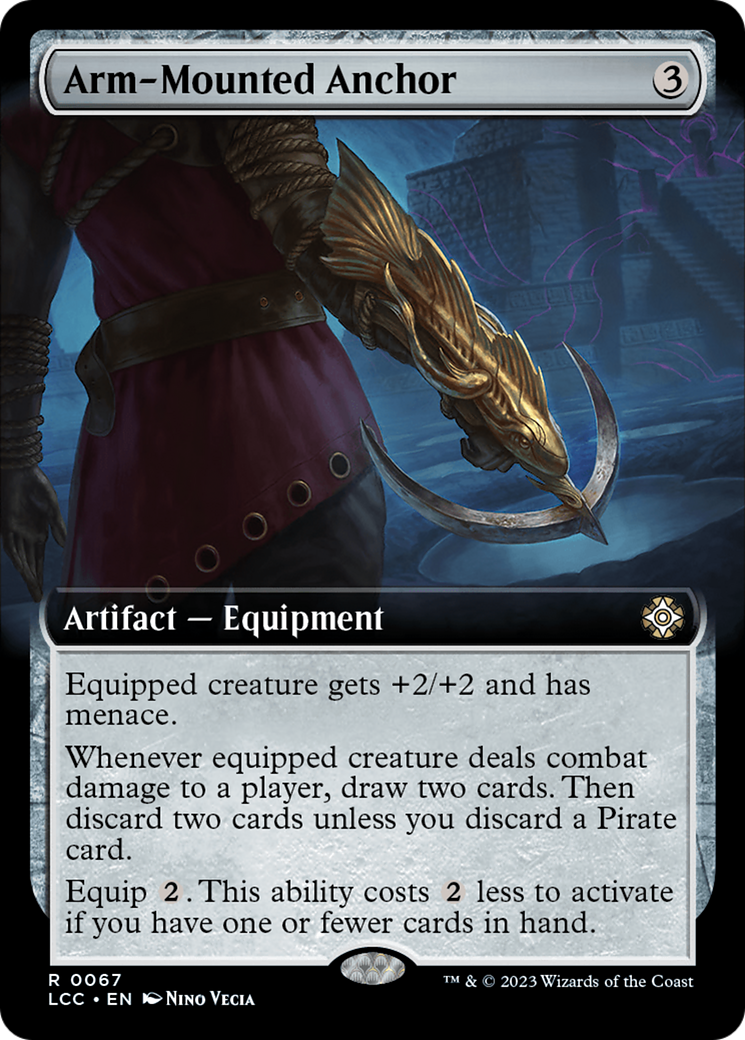 Arm-Mounted Anchor (Extended Art) [The Lost Caverns of Ixalan Commander] | GnG Games