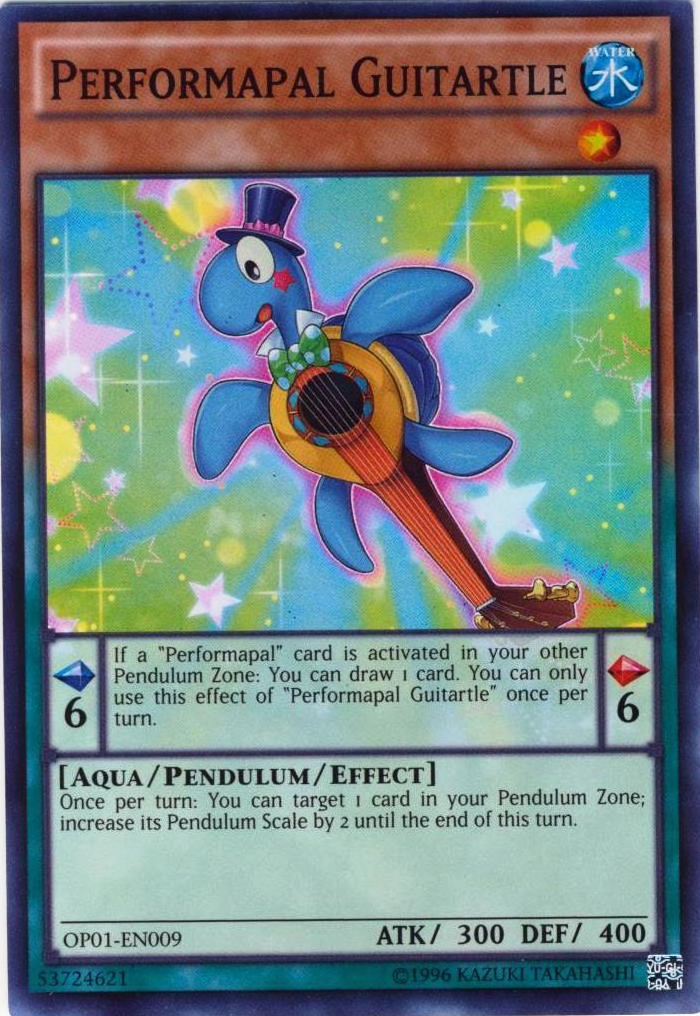 Performapal Guitartle [OP01-EN009] Super Rare | GnG Games