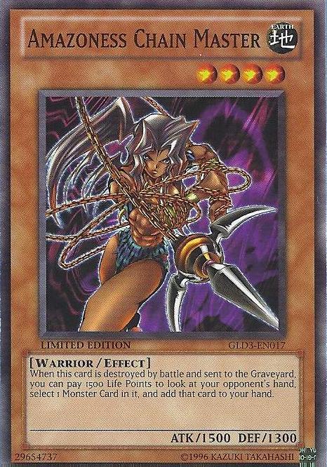 Amazoness Chain Master [GLD3-EN017] Common | GnG Games