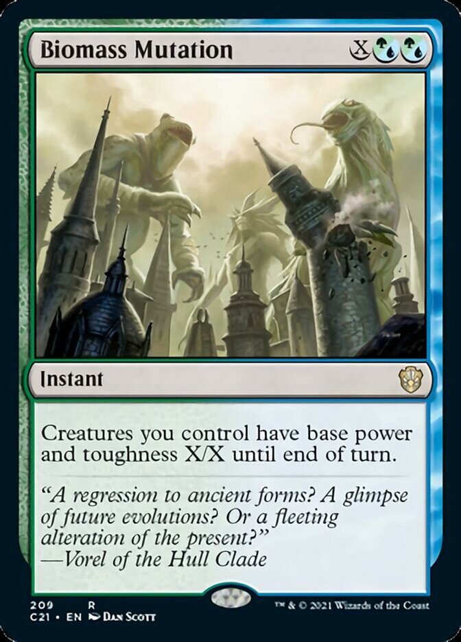 Biomass Mutation [Commander 2021] | GnG Games