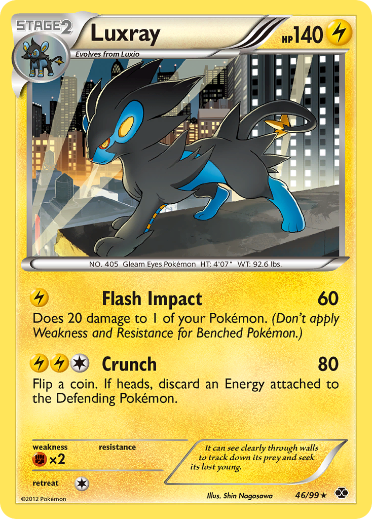 Luxray (46/99) [Black & White: Next Destinies] | GnG Games