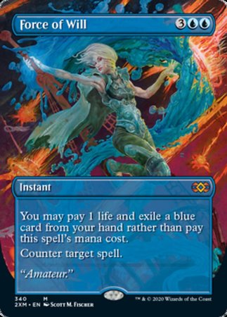 Force of Will (Borderless) [Double Masters] | GnG Games