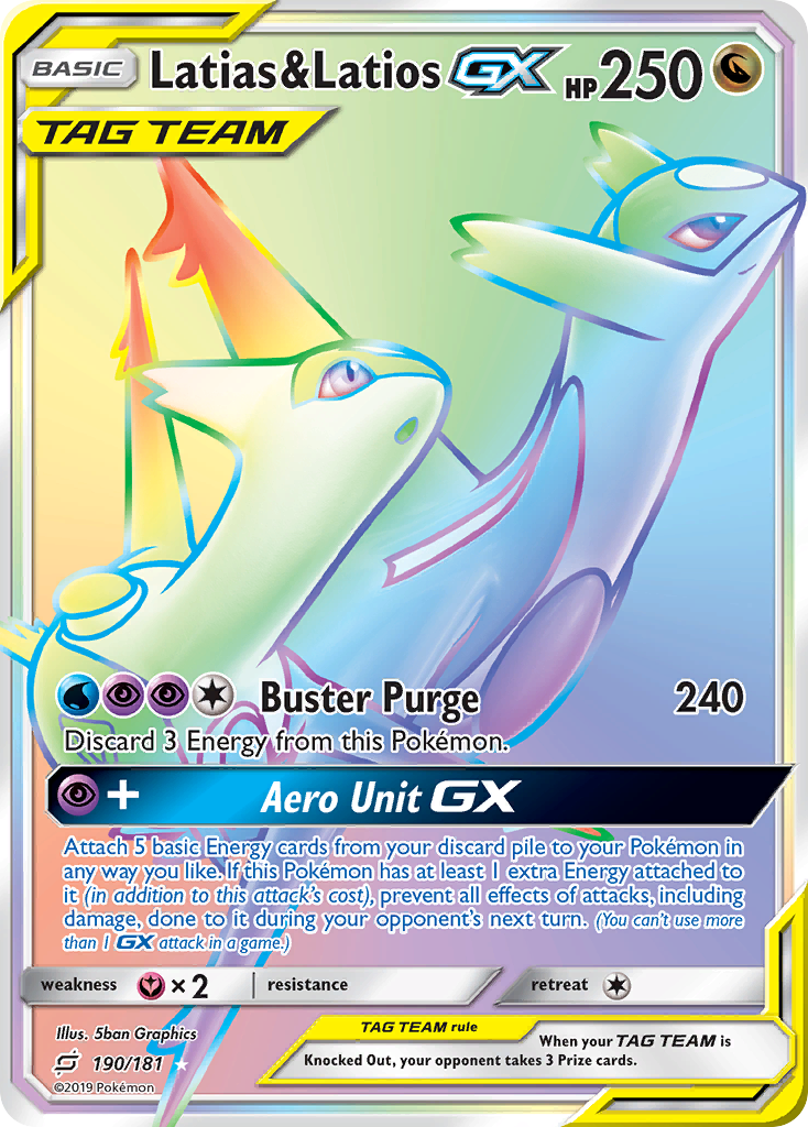 Latias & Latios GX (190/181) [Sun & Moon: Team Up] | GnG Games