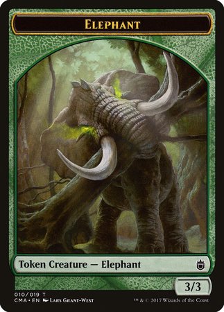 Elephant Token (010) [Commander Anthology Tokens] | GnG Games