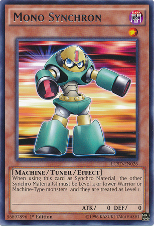 Mono Synchron [LC5D-EN026] Rare | GnG Games