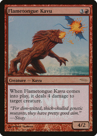 Flametongue Kavu [Friday Night Magic 2005] | GnG Games