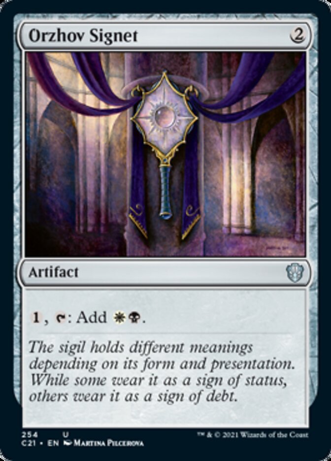 Orzhov Signet [Commander 2021] | GnG Games