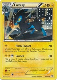 Luxray (46/99) (Theme Deck Exclusive) [Black & White: Next Destinies] | GnG Games