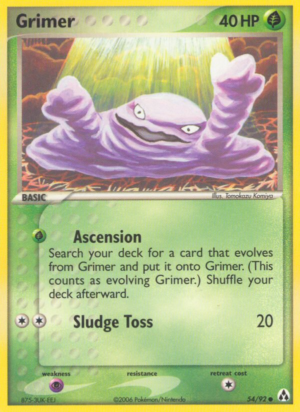 Grimer (54/92) [EX: Legend Maker] | GnG Games