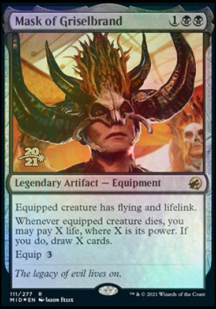 Mask of Griselbrand [Innistrad: Midnight Hunt Prerelease Promos] | GnG Games