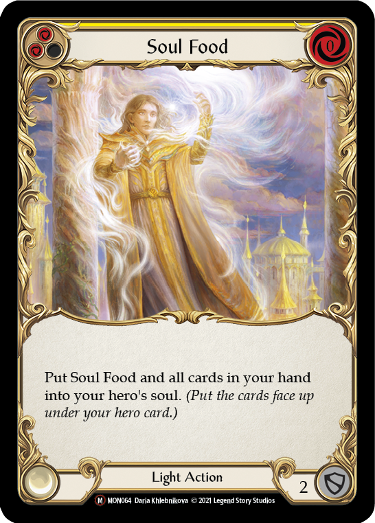 Soul Food (Rainbow Foil) [U-MON064-RF] Unlimited Edition Rainbow Foil | GnG Games