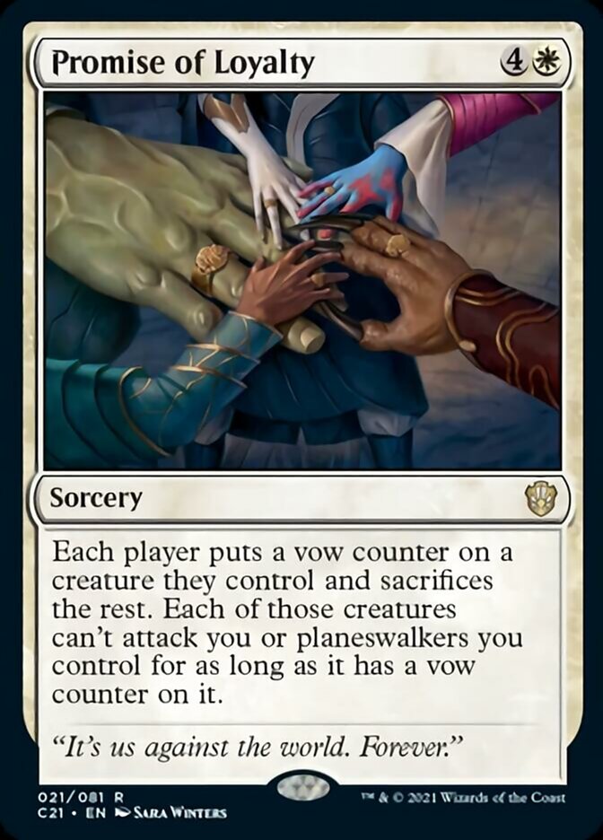 Promise of Loyalty [Commander 2021] | GnG Games