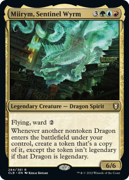 Miirym, Sentinel Wyrm [Commander Legends: Battle for Baldur's Gate] | GnG Games