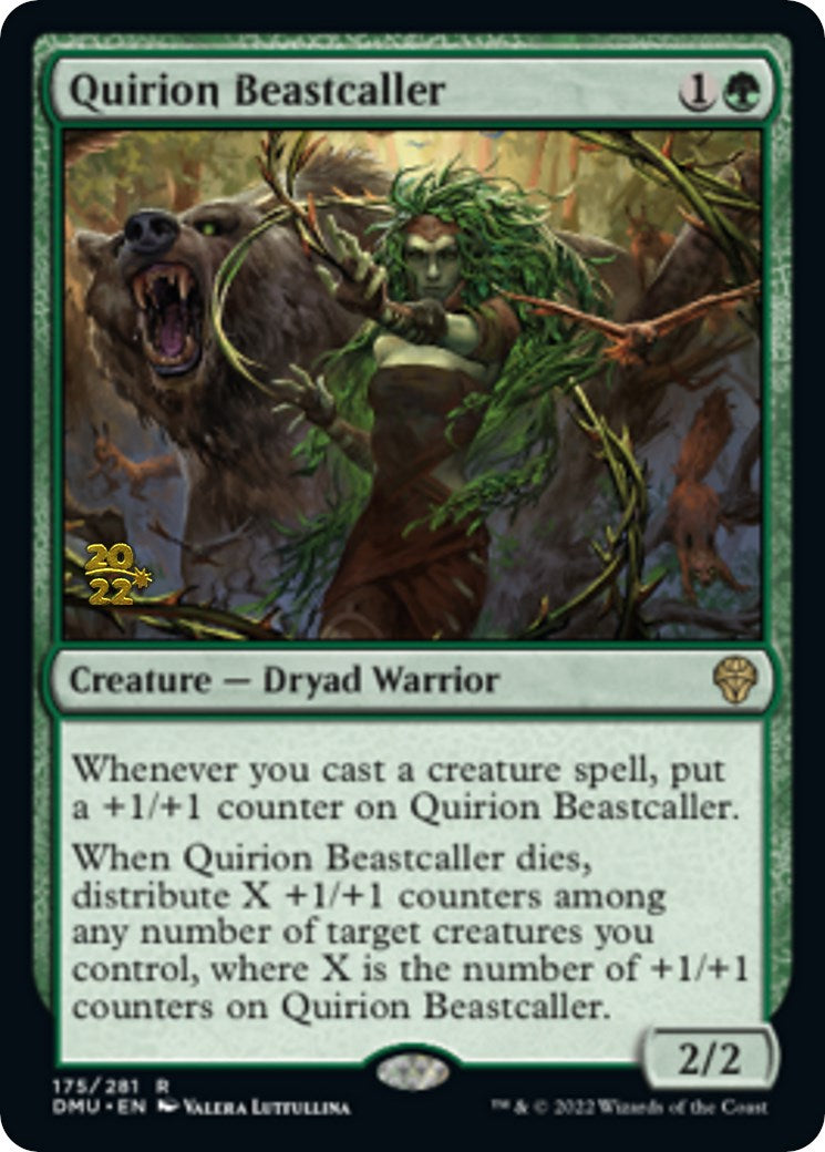 Quirion Beastcaller [Dominaria United Prerelease Promos] | GnG Games