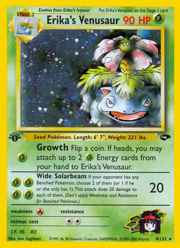 Erika's Venusaur (4/132) [Gym Challenge 1st Edition] | GnG Games