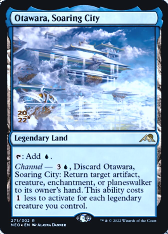 Otawara, Soaring City [Kamigawa: Neon Dynasty Prerelease Promos] | GnG Games