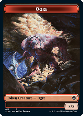 Ogre // Zombie Double-Sided Token [Starter Commander Decks] | GnG Games