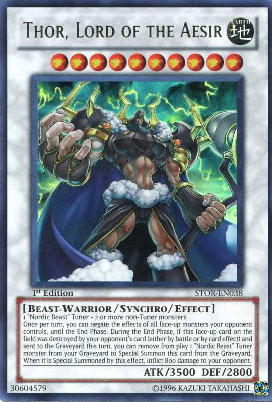 Thor, Lord of the Aesir [STOR-EN038] Ultra Rare | GnG Games