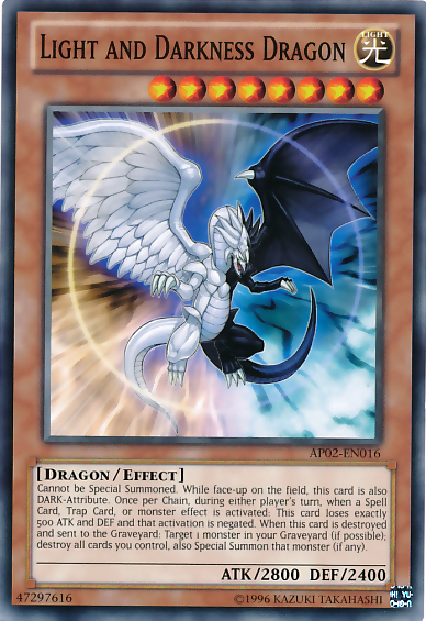 Light and Darkness Dragon [AP02-EN016] Common | GnG Games