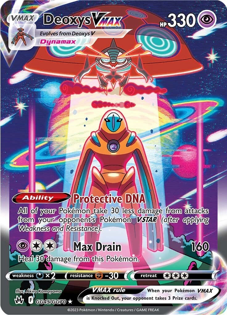 Deoxys VMAX (GG45/GG70) [Sword & Shield: Crown Zenith] | GnG Games