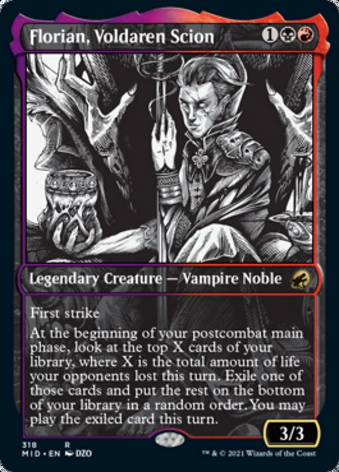 Florian, Voldaren Scion (Showcase Eternal Night) [Innistrad: Midnight Hunt] | GnG Games