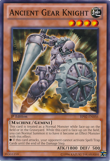 Ancient Gear Knight [BP02-EN056] Common | GnG Games