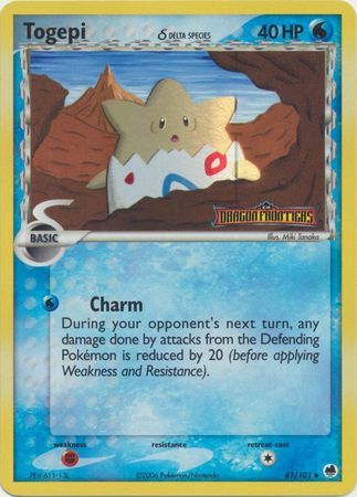 Togepi (41/101) (Delta Species) (Stamped) [EX: Dragon Frontiers] | GnG Games