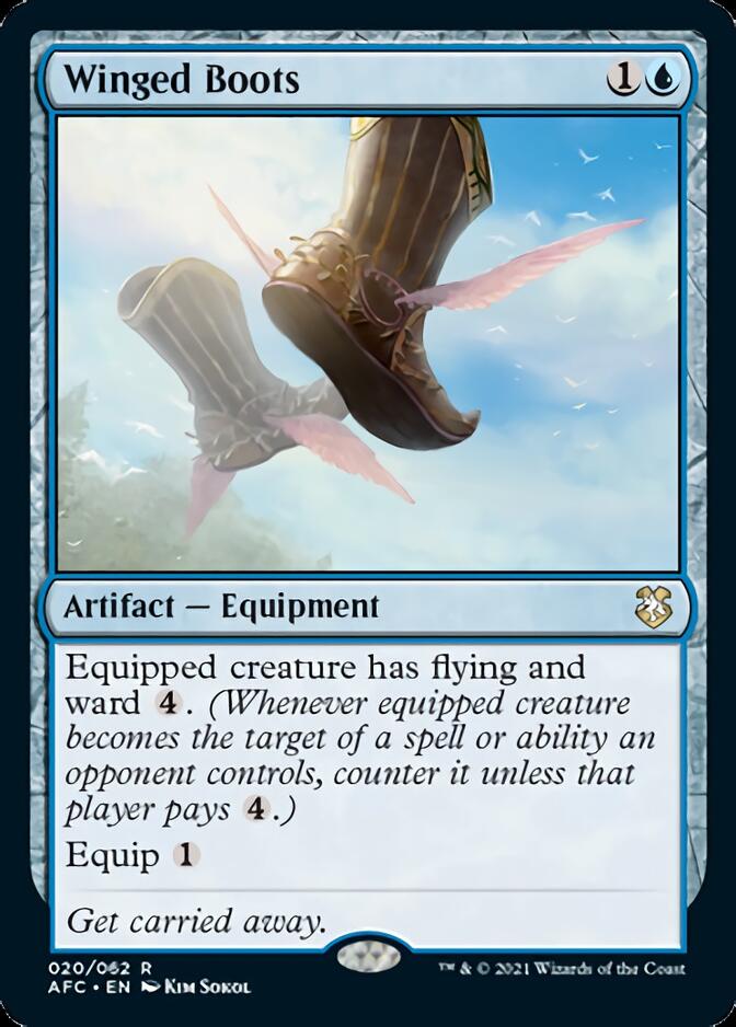 Winged Boots [Dungeons & Dragons: Adventures in the Forgotten Realms Commander] | GnG Games