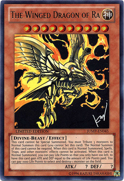 The Winged Dragon of Ra [JUMP-EN045] Ultra Rare | GnG Games