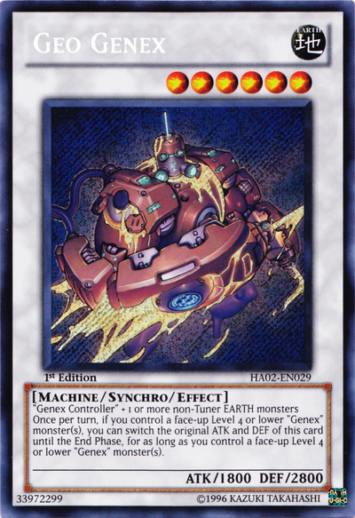 Geo Genex [HA02-EN029] Secret Rare | GnG Games