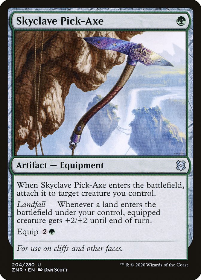 Skyclave Pick-Axe [Zendikar Rising] | GnG Games