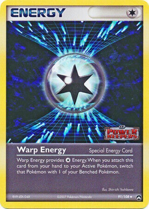 Warp Energy (91/108) (Stamped) [EX: Power Keepers] | GnG Games